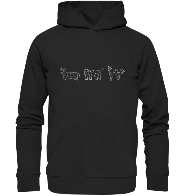 Kuhle Kühe - Organic Hoodie